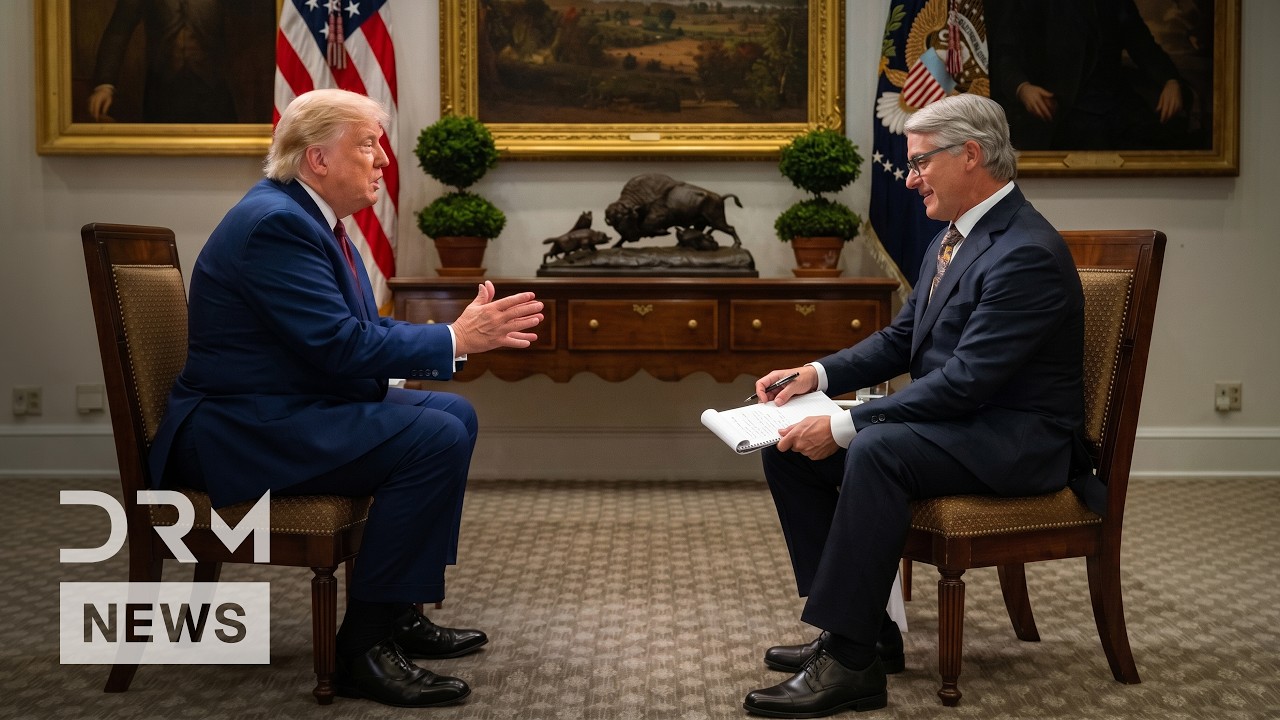 President Trump Axios Interview Goes Viral Over Power Claim and Netanyahu Remarks | DRM News | AC14