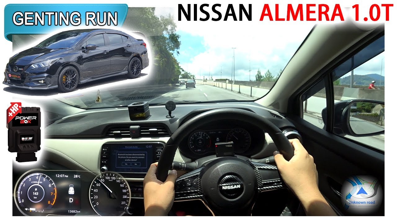 小改的 2021 Nissan Almera 1.0 Turbo VLP | Malaysia #POV [Genting Run 冲上云霄] [CC Subtitle]
