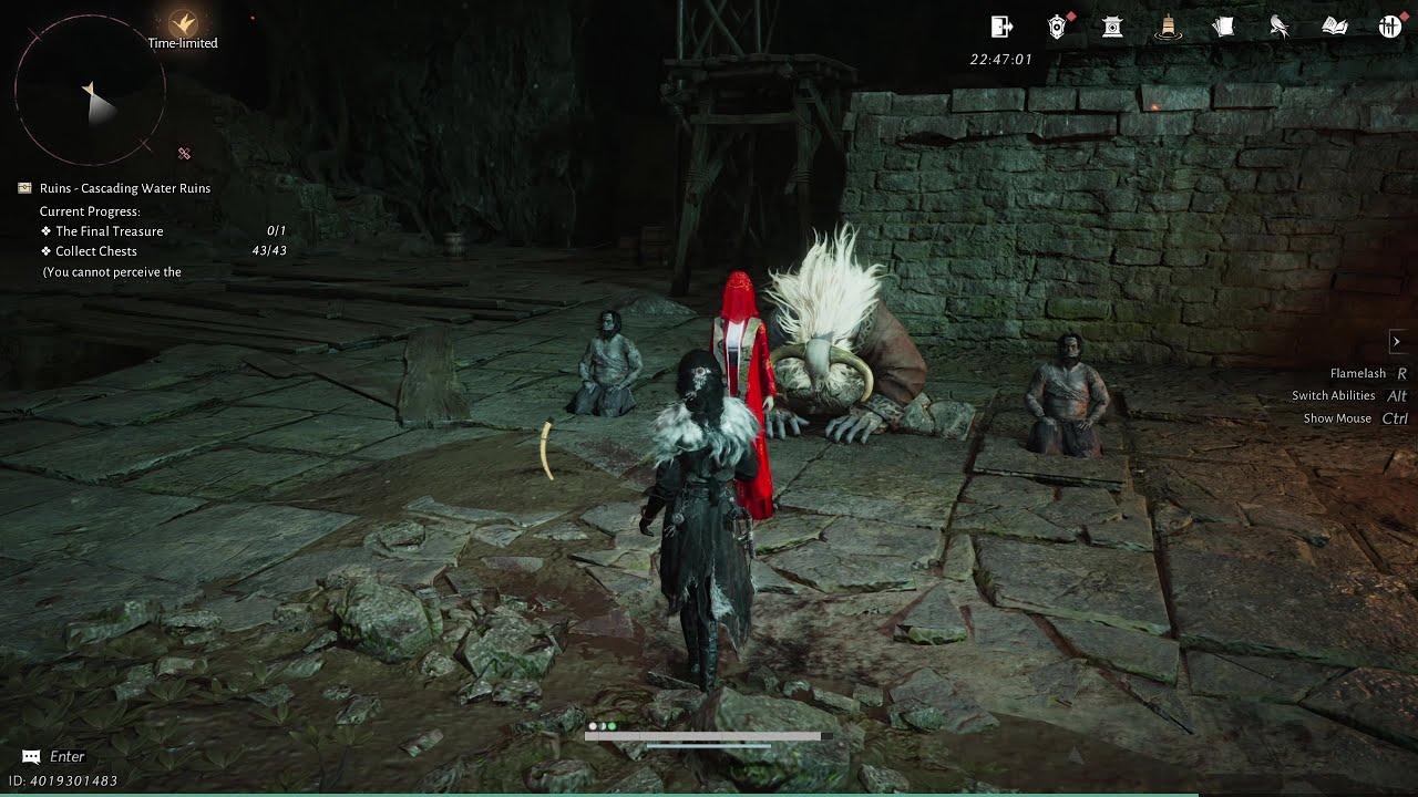 Huyền Hà Chi Khư  - Tomb: Mistveil City (43+1 final chest) - Where Winds Meet