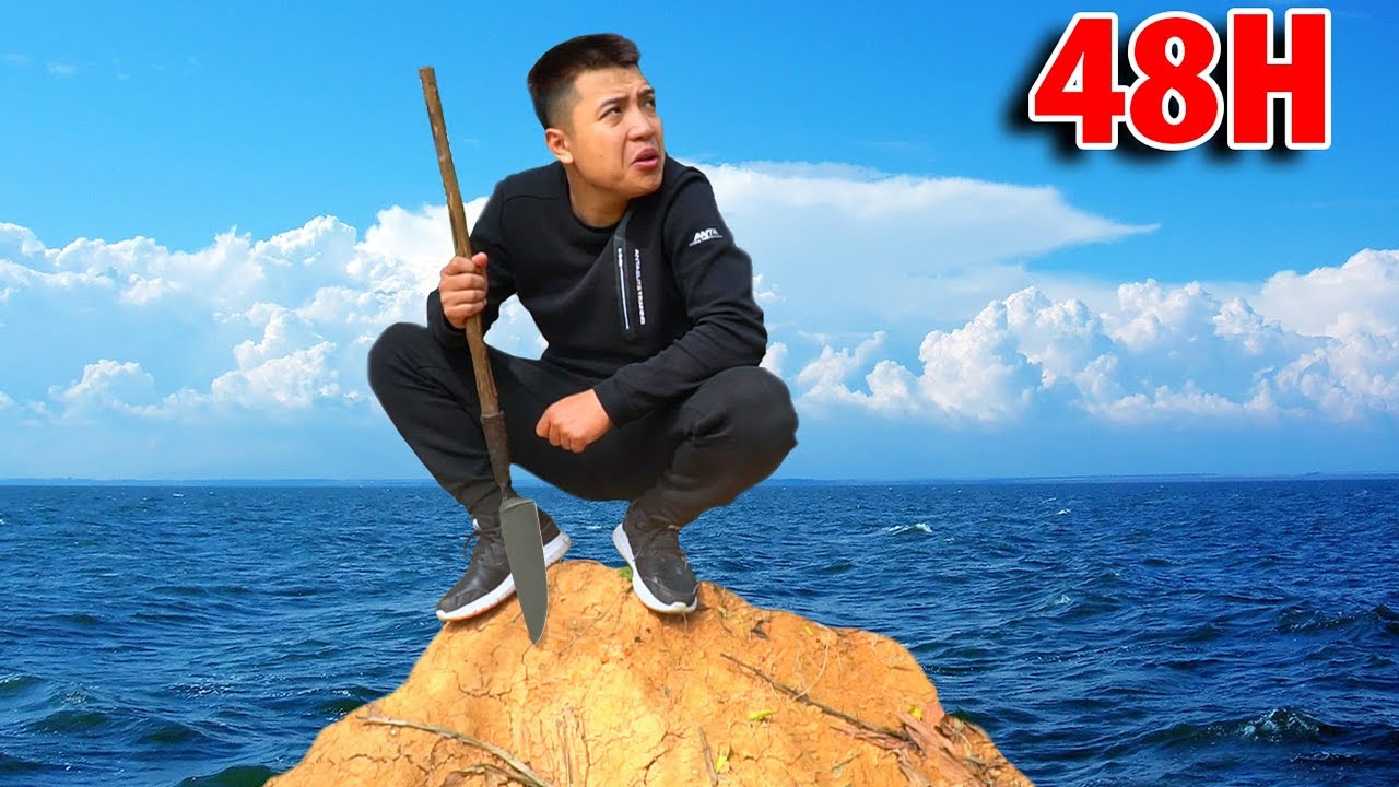 NTN - Thử Th&aacute;ch Sinh Tồn  48H Tr&ecirc;n Đảo Hoang (Living On A Desert Island For 48H Challenge)