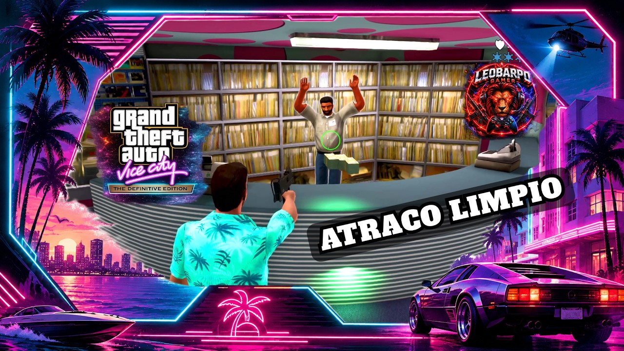 Todas las tiendas desvalijadas — GTA Vice City The Definitive Edition — Parte 8 de 15