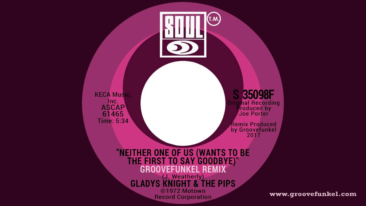 Gladys Knight and the Pips - Neither One of Us (Groovefunkel Remix)