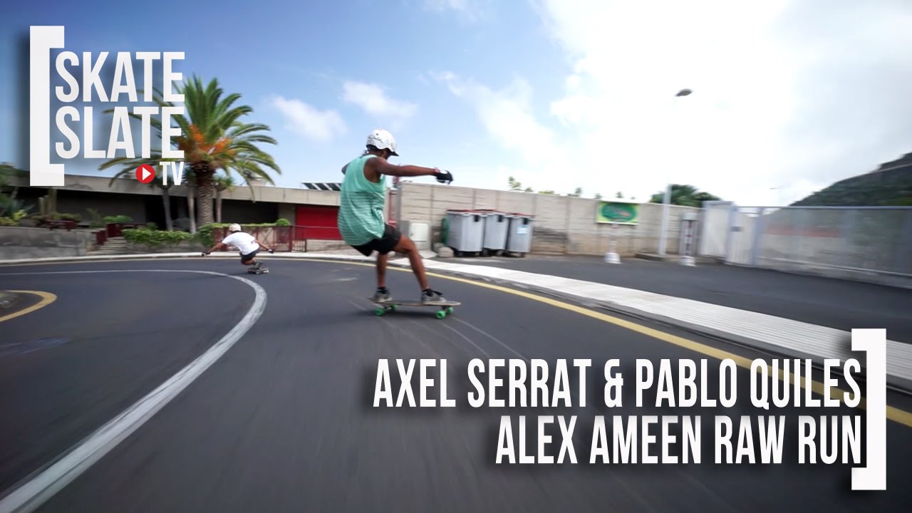 Axel Serrat and Pablo Quiles - Alex Ameen Raw Run - Skate[Slate].TV