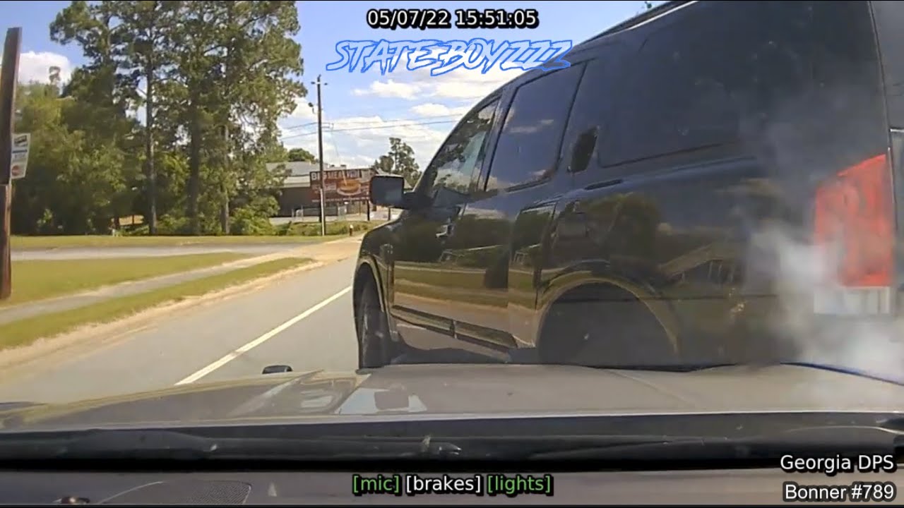 Florida Fugitive Takes GSP On Lengthy High Speed Chase | Ends Up In The Ditch