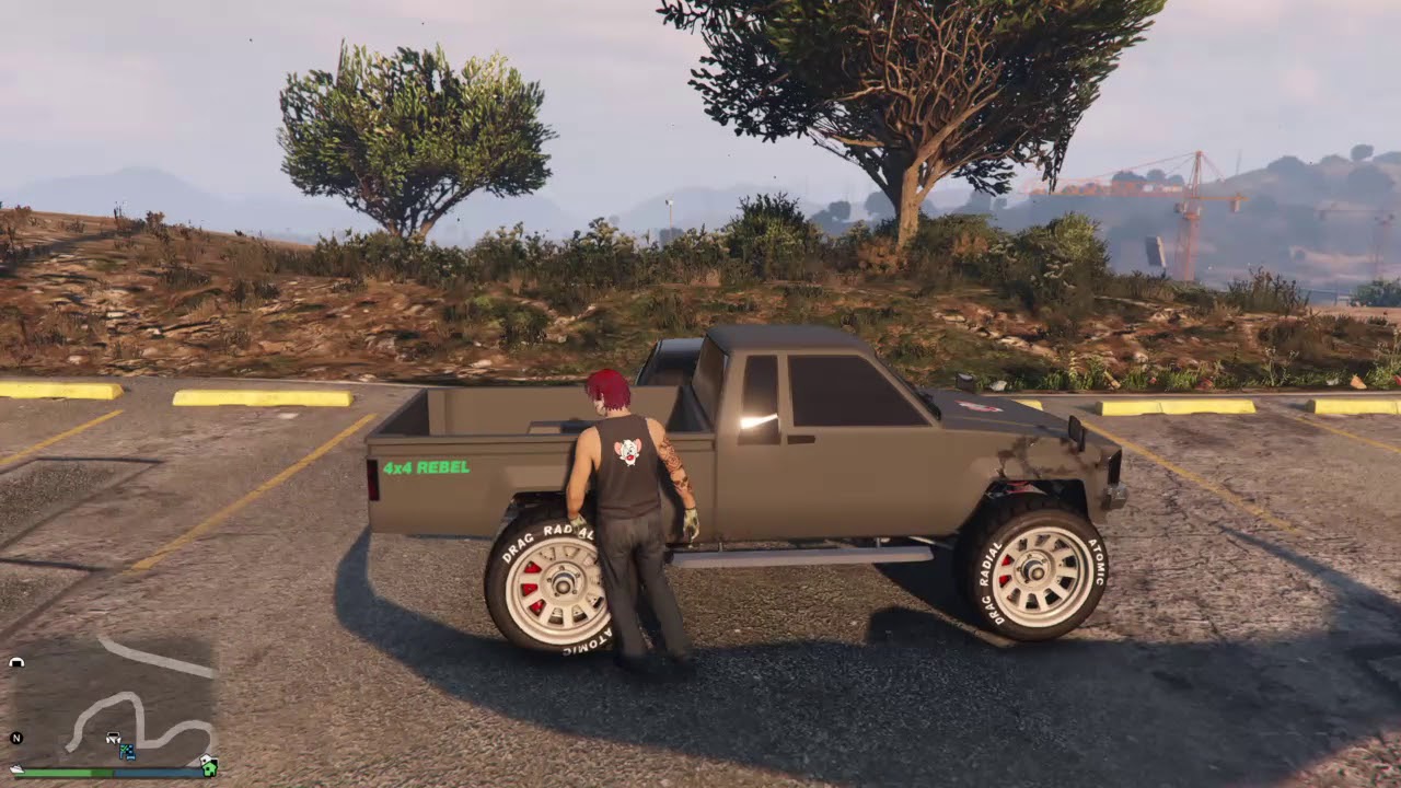 GTA NPC wiener to bush
