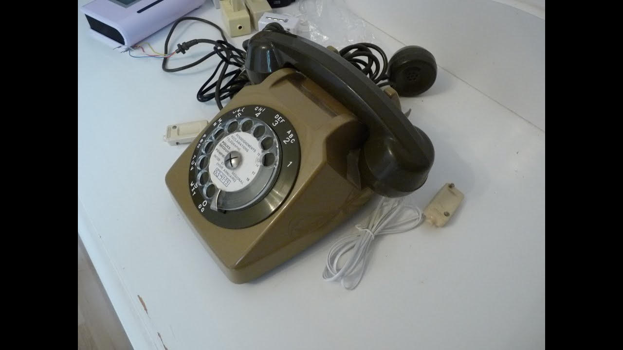 Raccorder, brancher, connecter un téléphone ancien S63 SOCOTEL sur une Box.