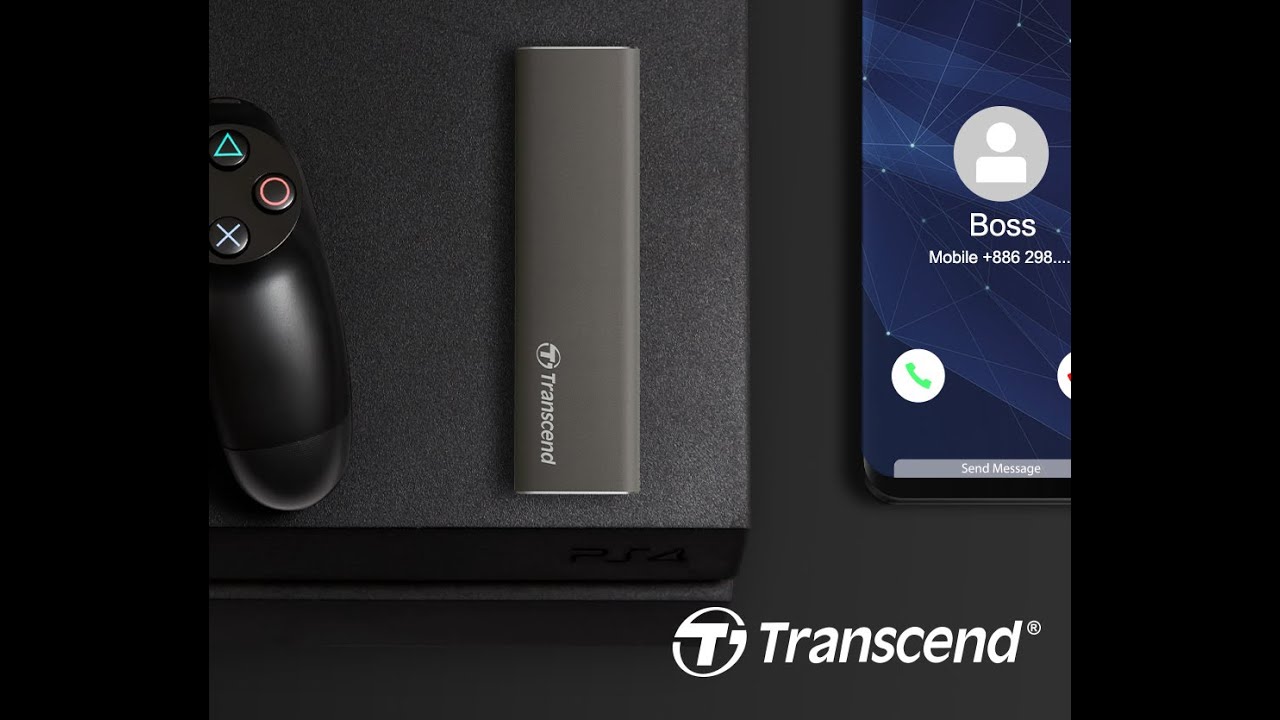 Transcend выпустила портативный SSD ESD250C с интерфейсом USB 3.1 Gen 2