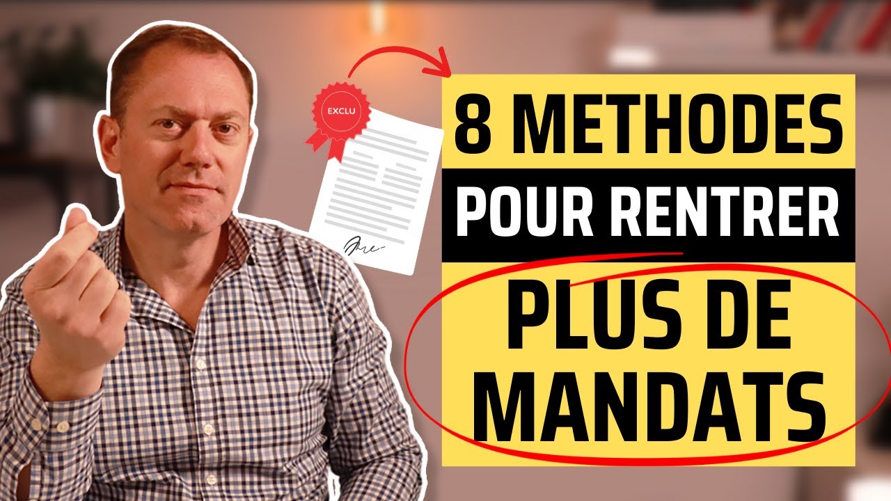 8 m&eacute;thodes de prospection pour rentrer plus de mandats