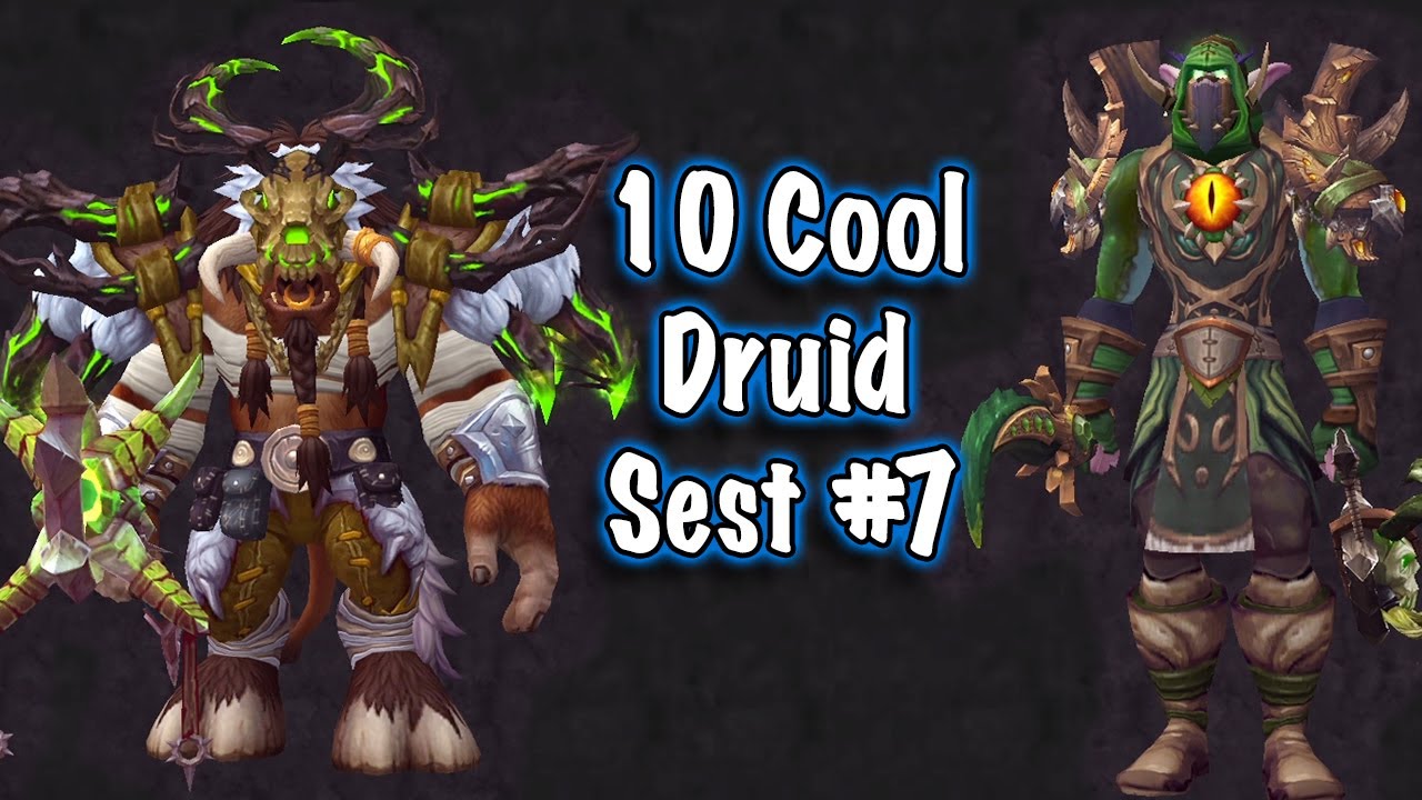 Jessiehealz - 10 Cool Druid Transmog Sets #7 (World of Warcraft)