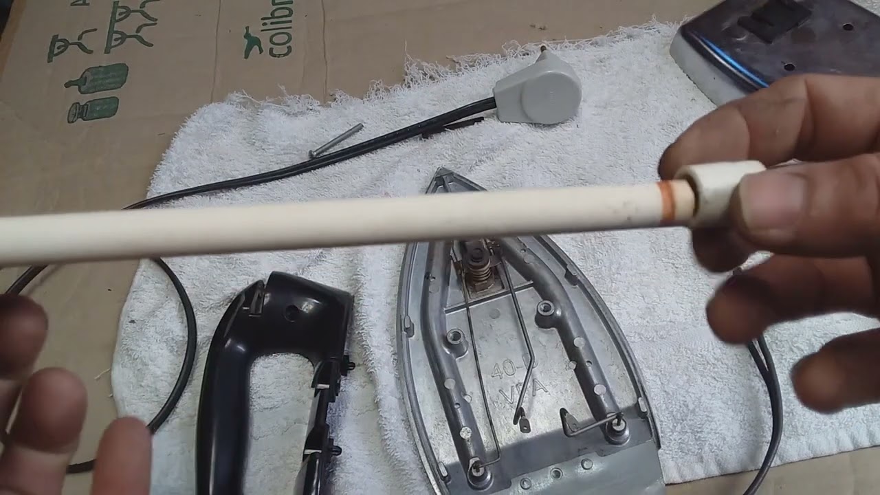 Veja como funciona um ferro de passar roupa.