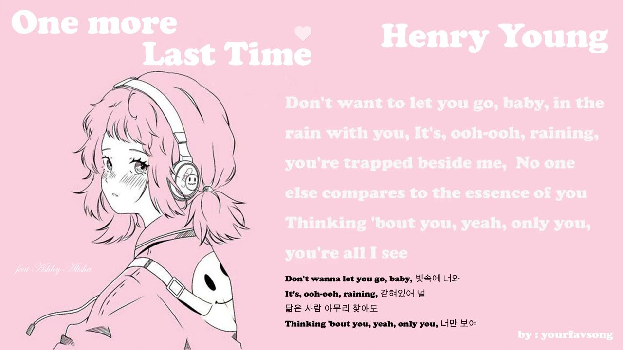 Henry Young - One More Last Time (feat. Ashley Alisha) English lyrics video