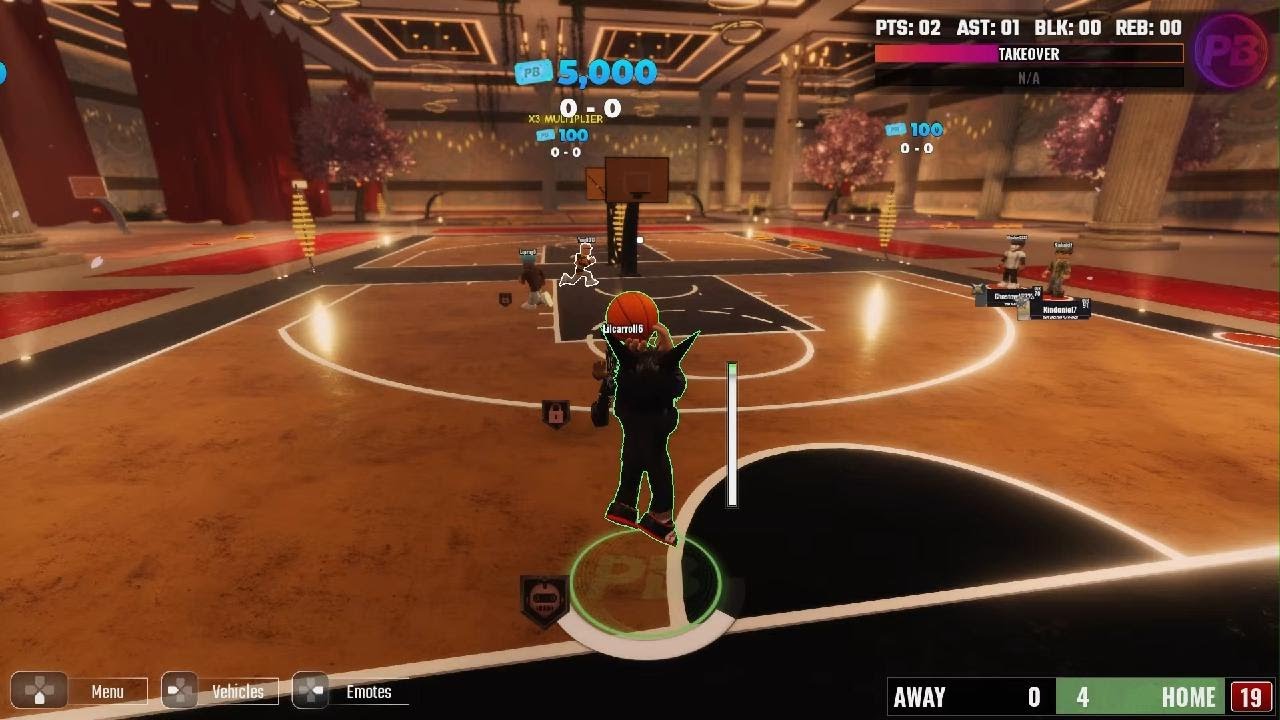 STAGE IN Playground basketball?!?