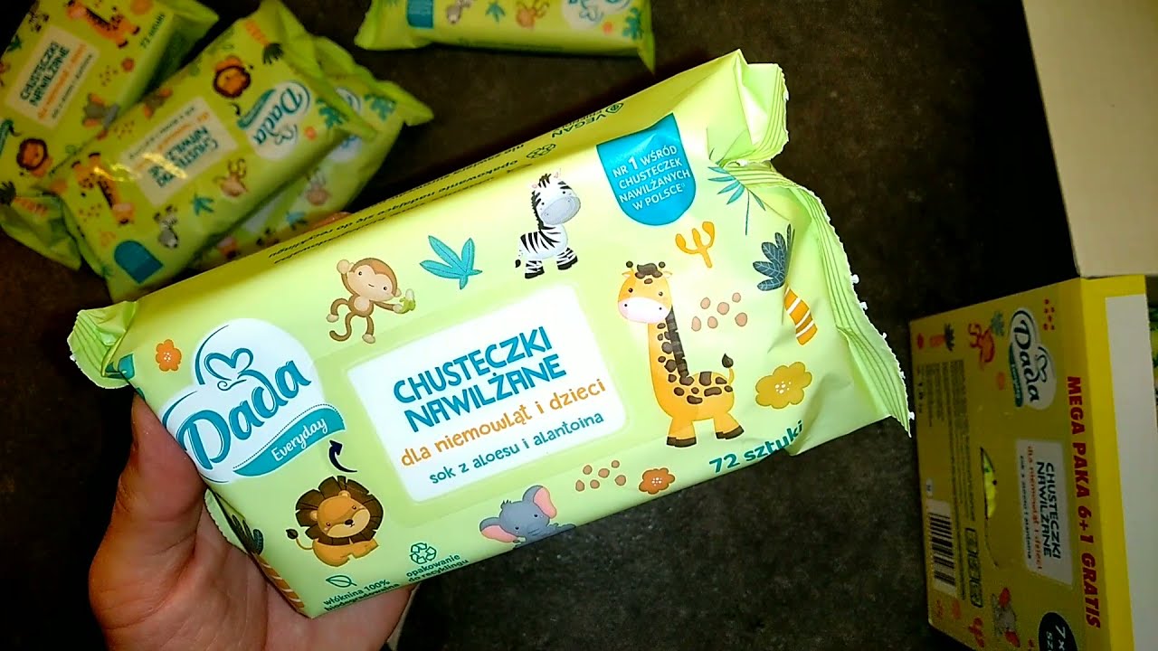 DADA CHUSTECZKI NAWILŻAJĄCE 7*72szt. (made in Poland) 19.95 zl (5.25 usd)