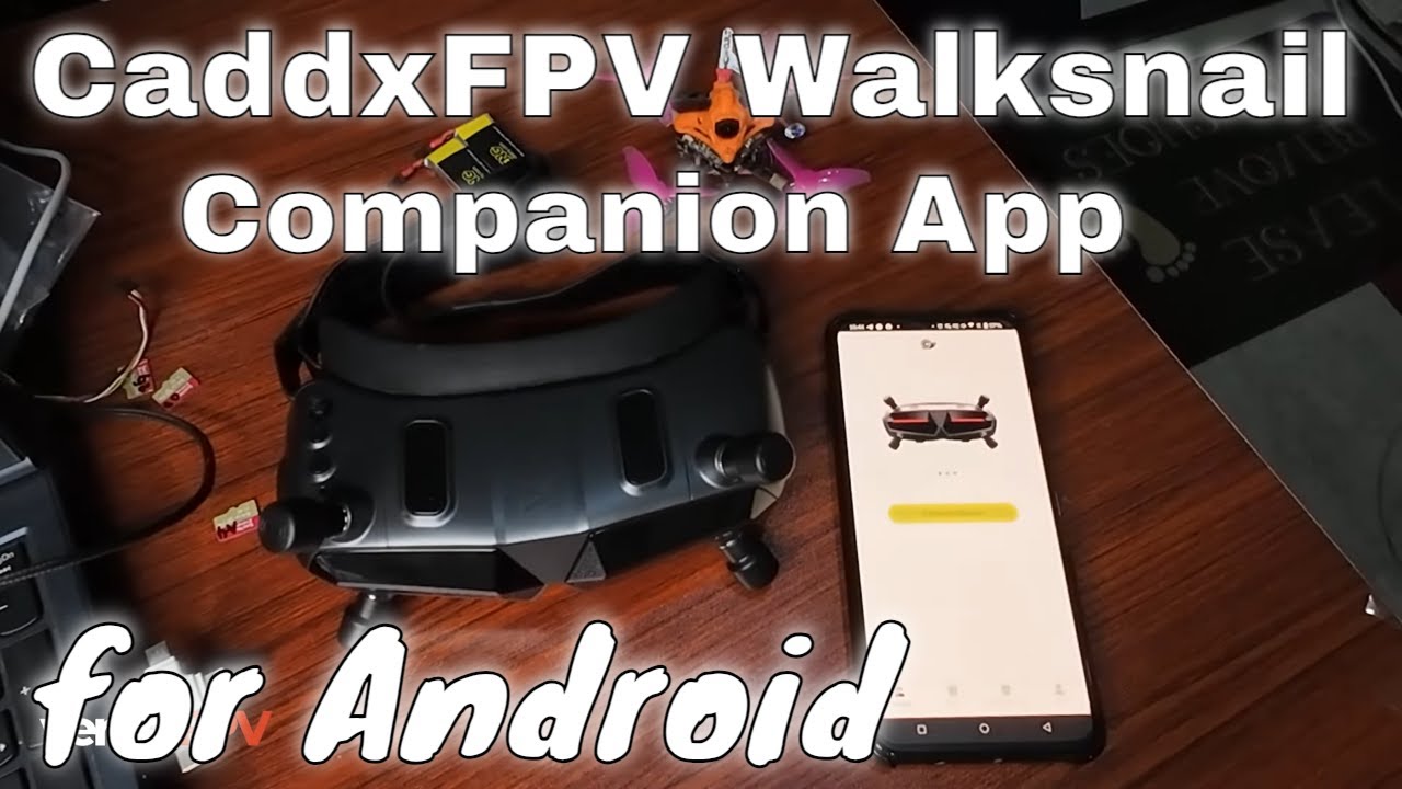 Walksnail Goggles X // Приложение-компаньон CaddxFPV для Android