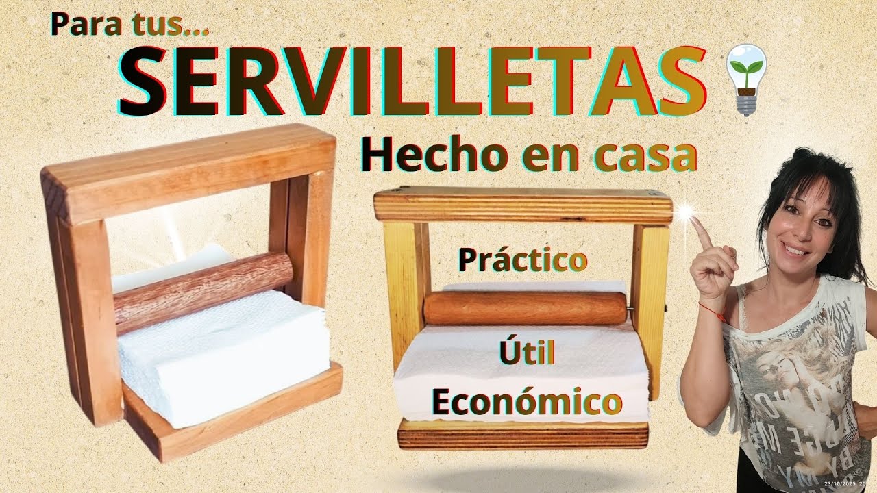 Servilletero hecho en casa! Fácil y rápido! #diy #bricolaje