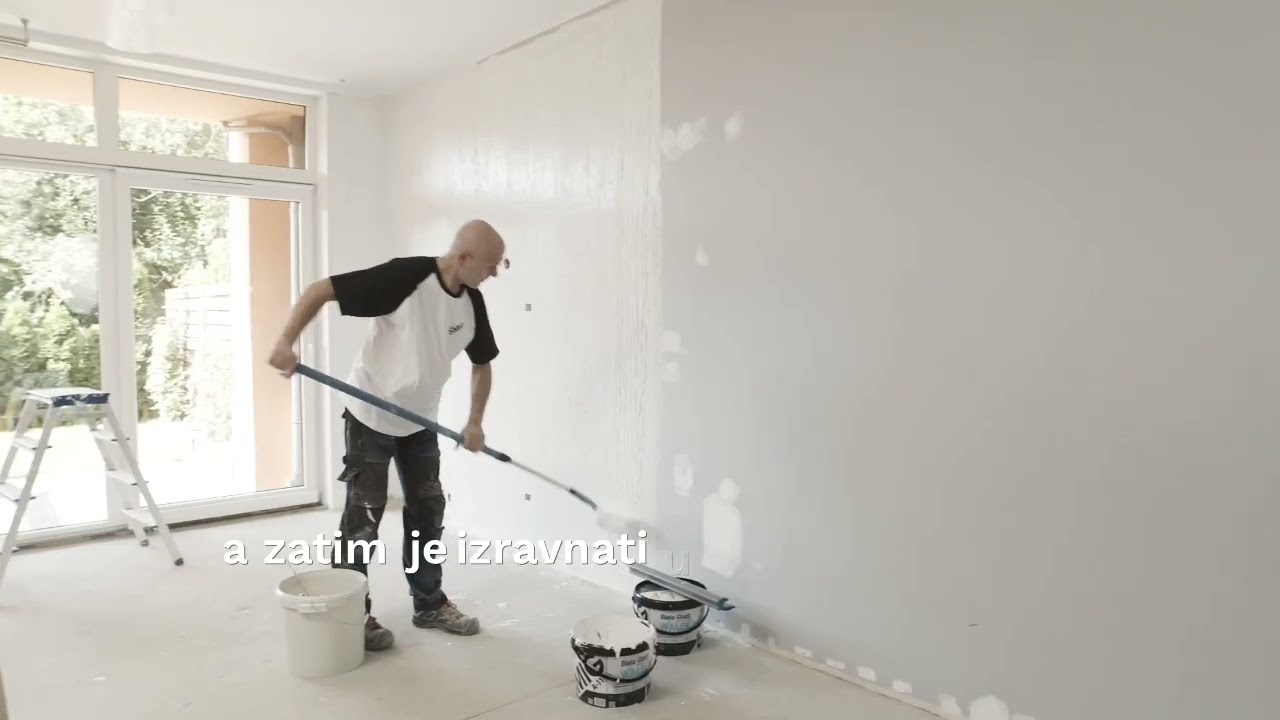 ŚMIG A‑11 – Upute za nanošenje glet mase valjkom | Jednostavno i brzo