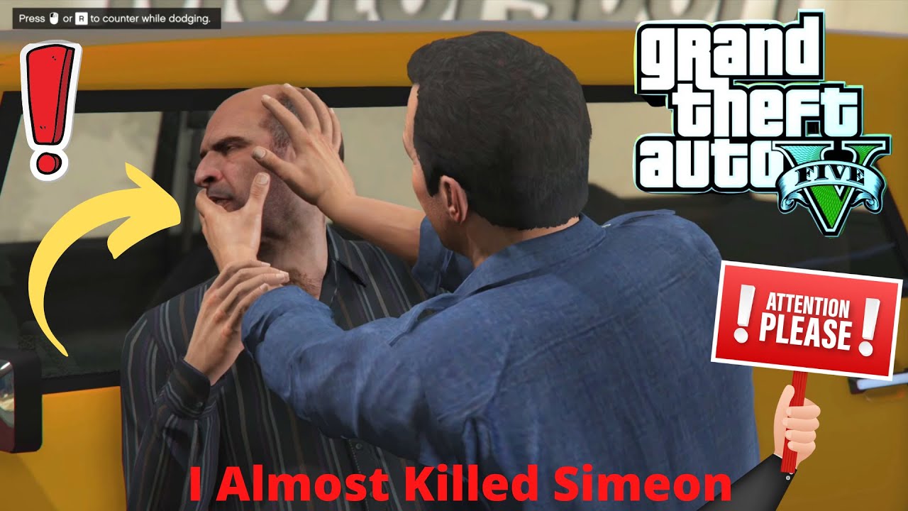 GTA 5: Michael Almost Killed Simeon In GTA 5 || Complications Mission || GTA 5 Mission #4 || Simeon