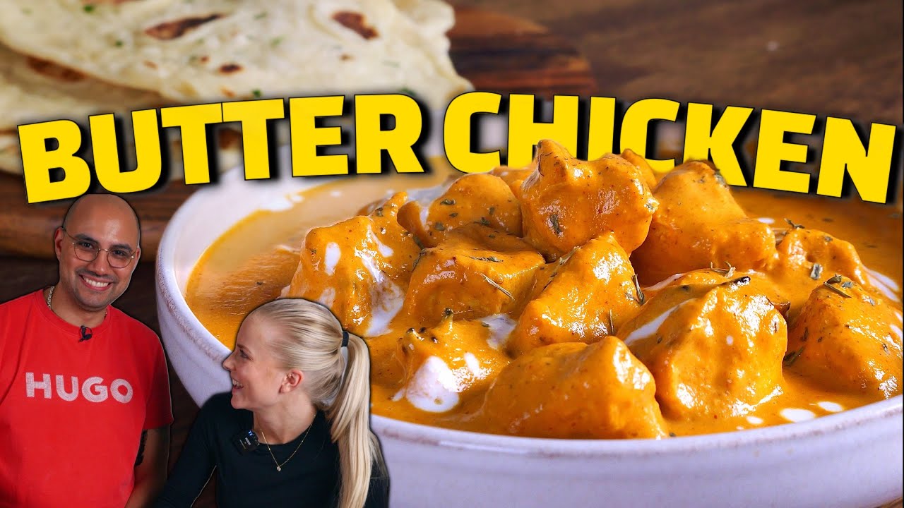 KRÄMIGASTE Butter Chicken med hemgjord NAAN