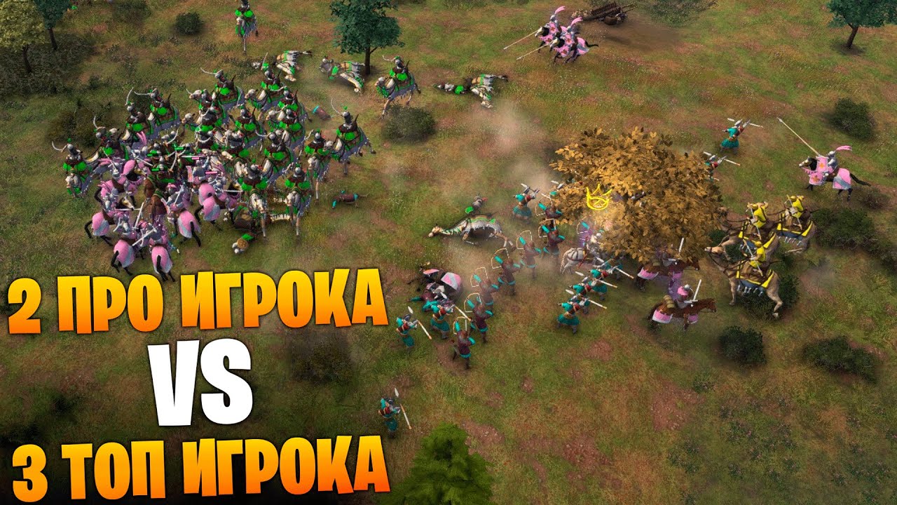 БРОСИЛИ ВЫЗОВ ЛУЧШИМ В СНГ! 😱 Age of Empires IV Team Games