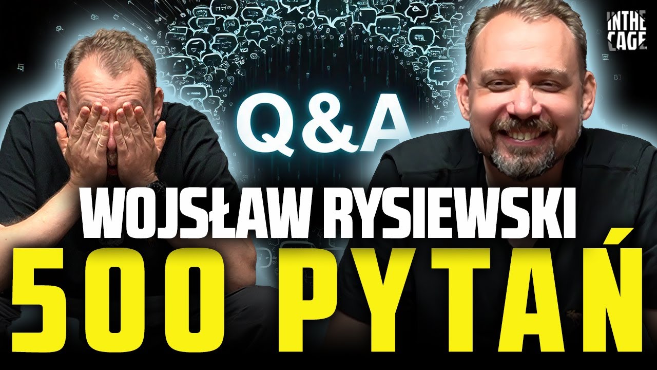 500 PYTAŃ do Wojsława RYSIEWSKIEGO! [Q&A] Co dalej z KSW? Bartos odejdzie? Wikłacz czy Ruchała?