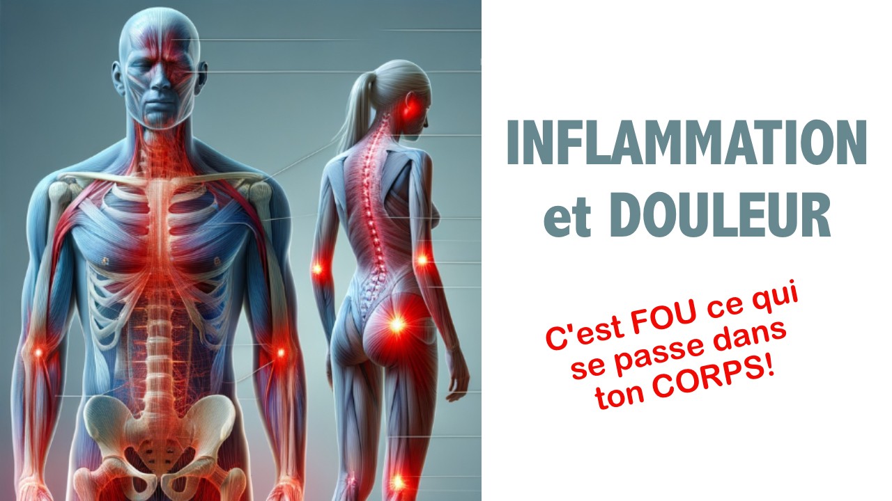 INFLAMMATION et douleur: c'est FOU ce qui se passe dans le corps!