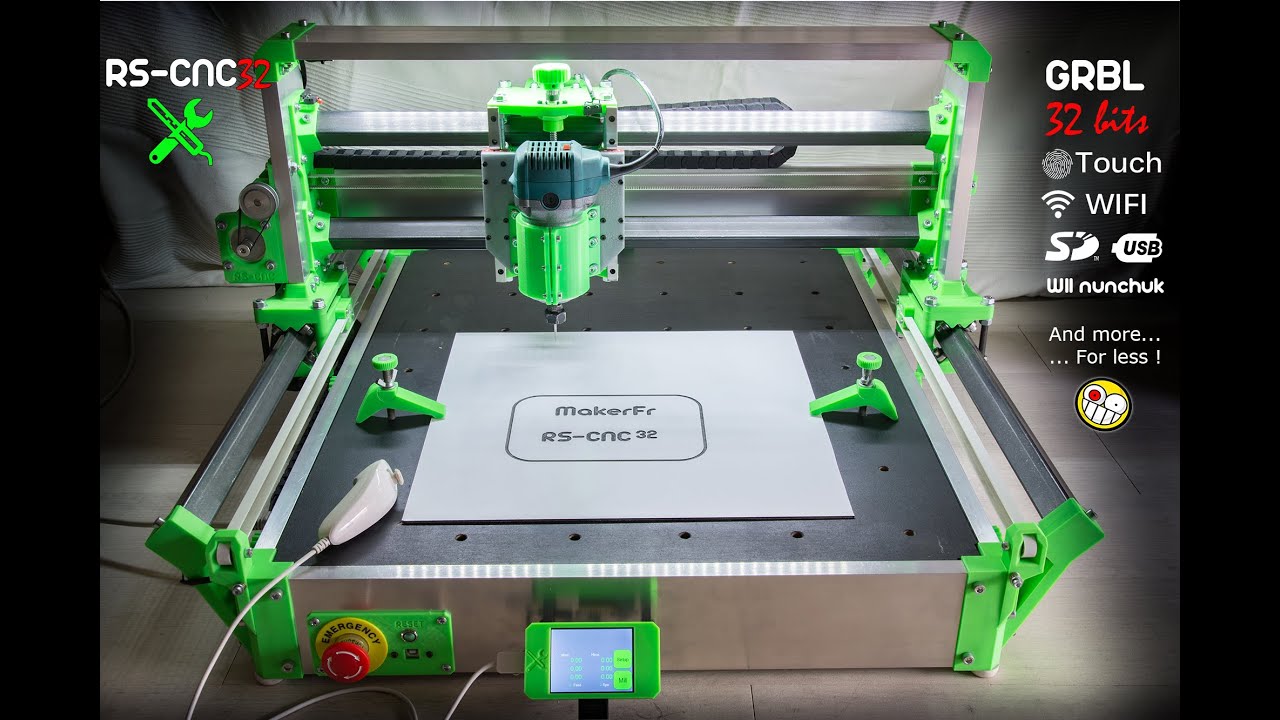 RS-CNC32 32 bit CNC milling machine