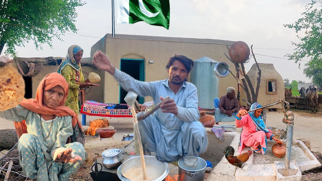 Very Unique Desert life / Life in Pakistan/Traditional Food