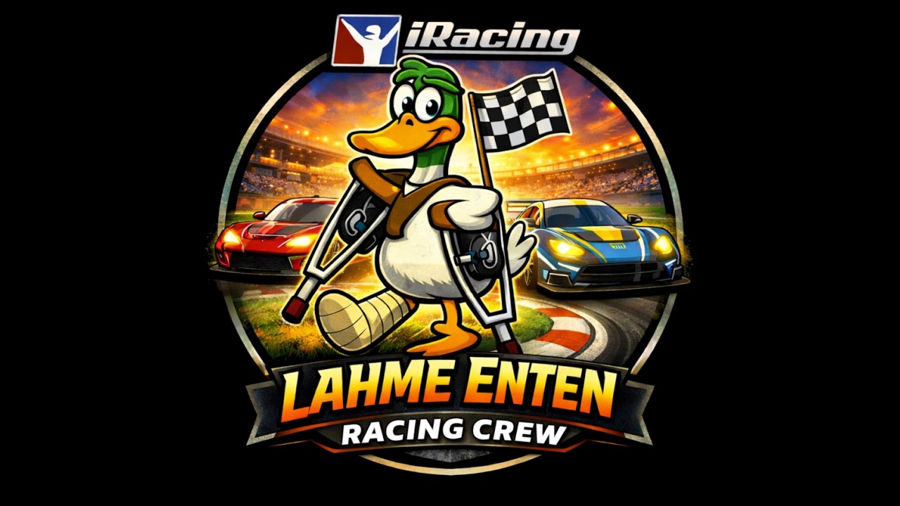 Lahme Enten Racing Crew | Rennen 5 Saison 1| Charlotte Motor Speedway | Training | Quali | Rennen