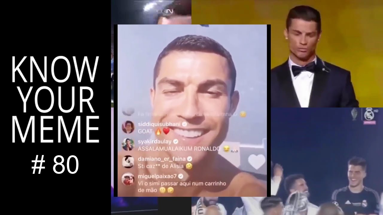 Siuu!, Christiano Ronaldo CR7, KnowYourMeme #80