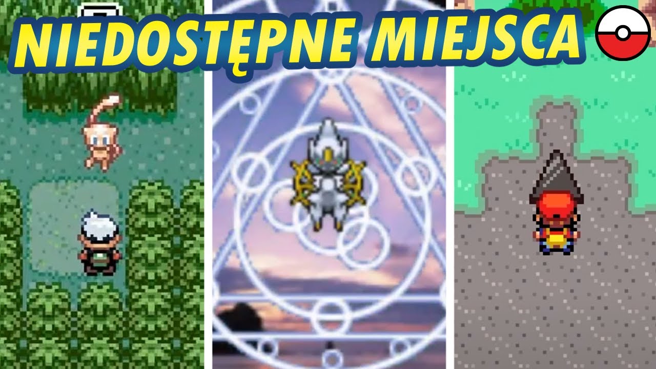 Tych miejsc już NIE ZNADJDZIECIE w grach Pokemon