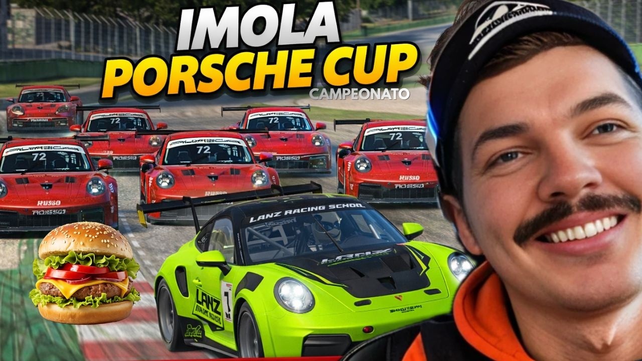 VAMOS CONHECER O CAMPEÃO EM IMOLA! PORSCHE 992.2 CUP IRACING