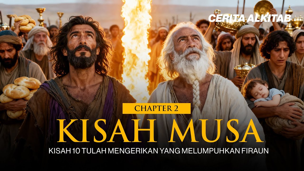 Cerita Alkitab: 10 Tulah Mengerikan yang Melumpuhkan Firaun! | Kisah Nabi Musa