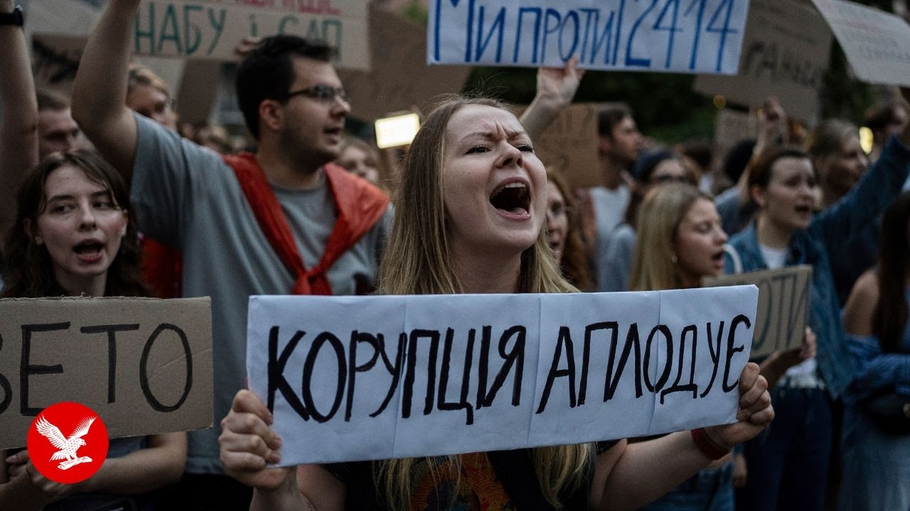 Protests in Ukraine after Zelensky's anti-corruption changes
