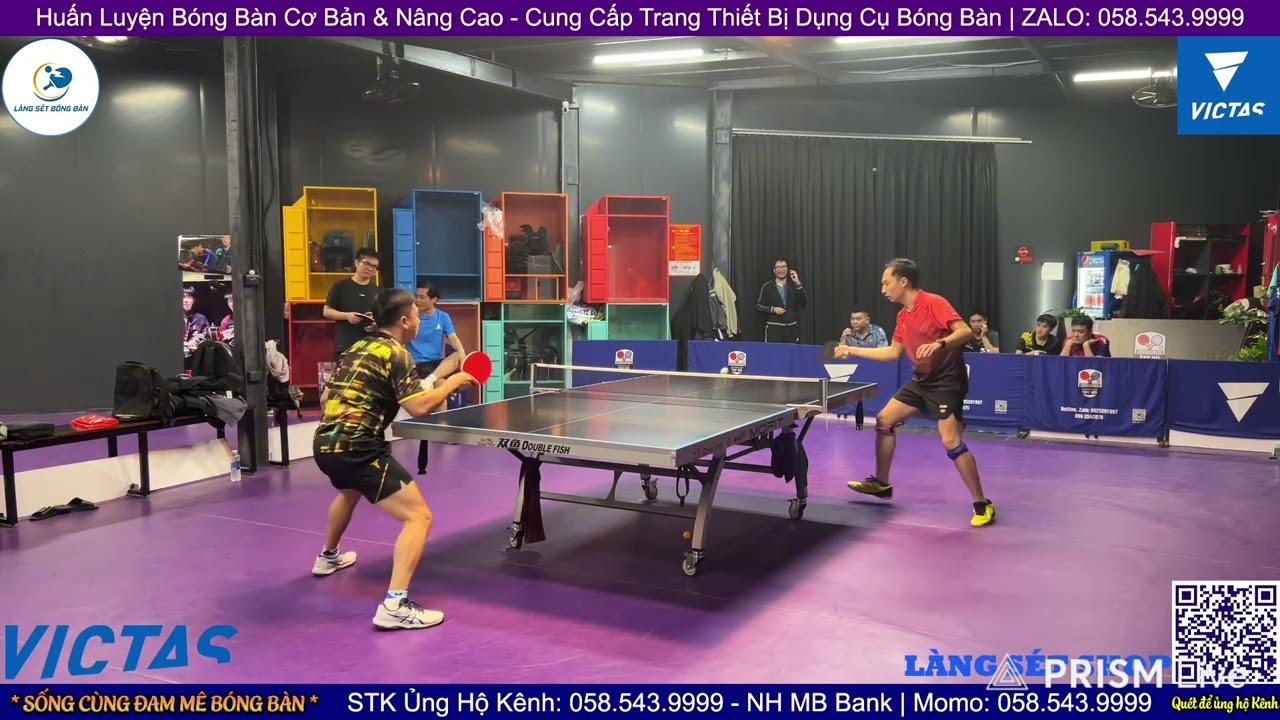 Sơn Tè Bóng Bàn vs Tú Làng Sét (Anti ABS3 Pro) | Chuyên Án Hàng Ngày Tại Ping Pong Club Tây Hồ 2026