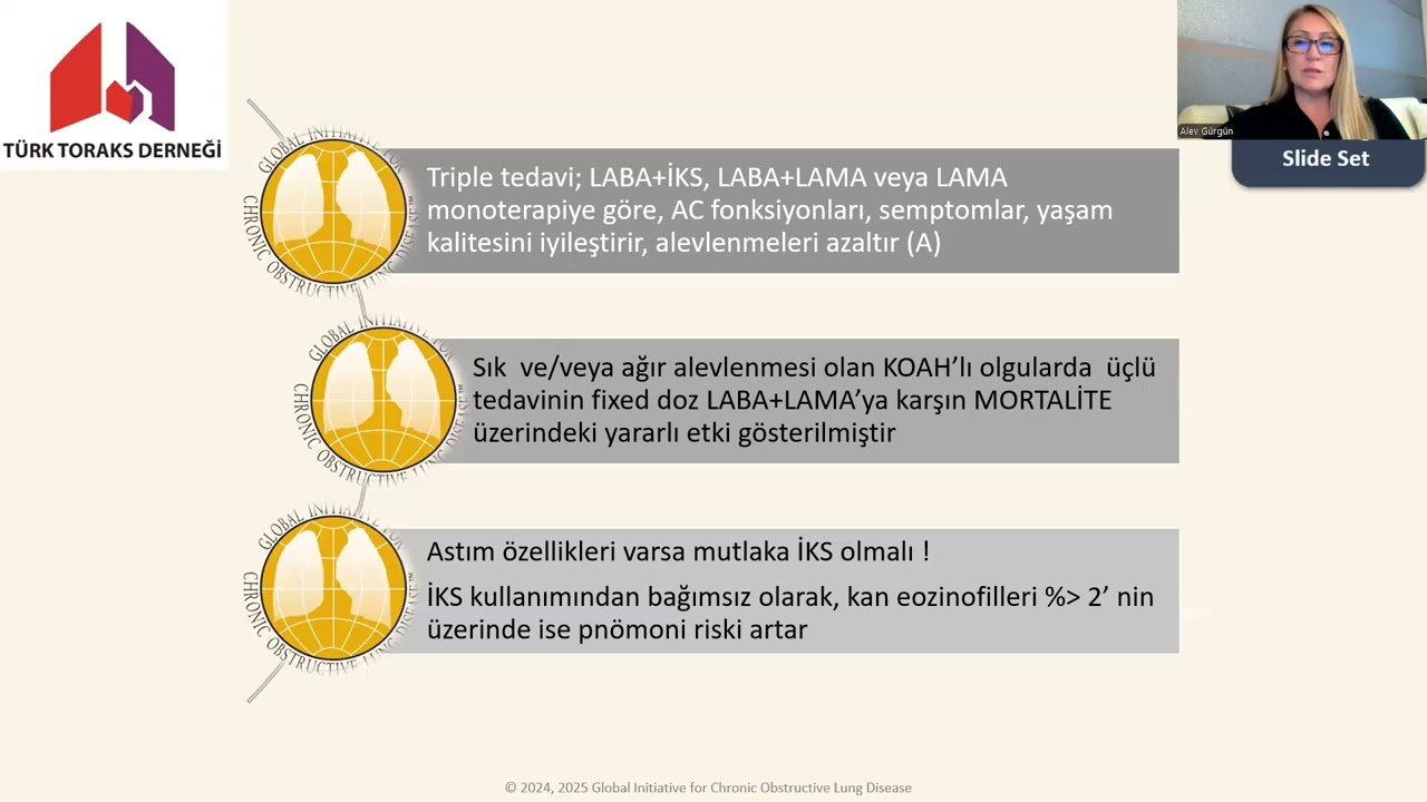 KOAH'da Farmakolojik Tedavi (Sağlık Profesyonelleri İ&ccedil;indir)