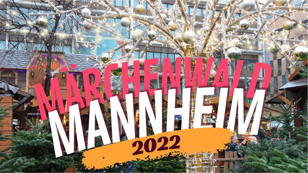 Weihnachtsmarkt Märchenwald Mannheim 2022 | Christmas Market Germany