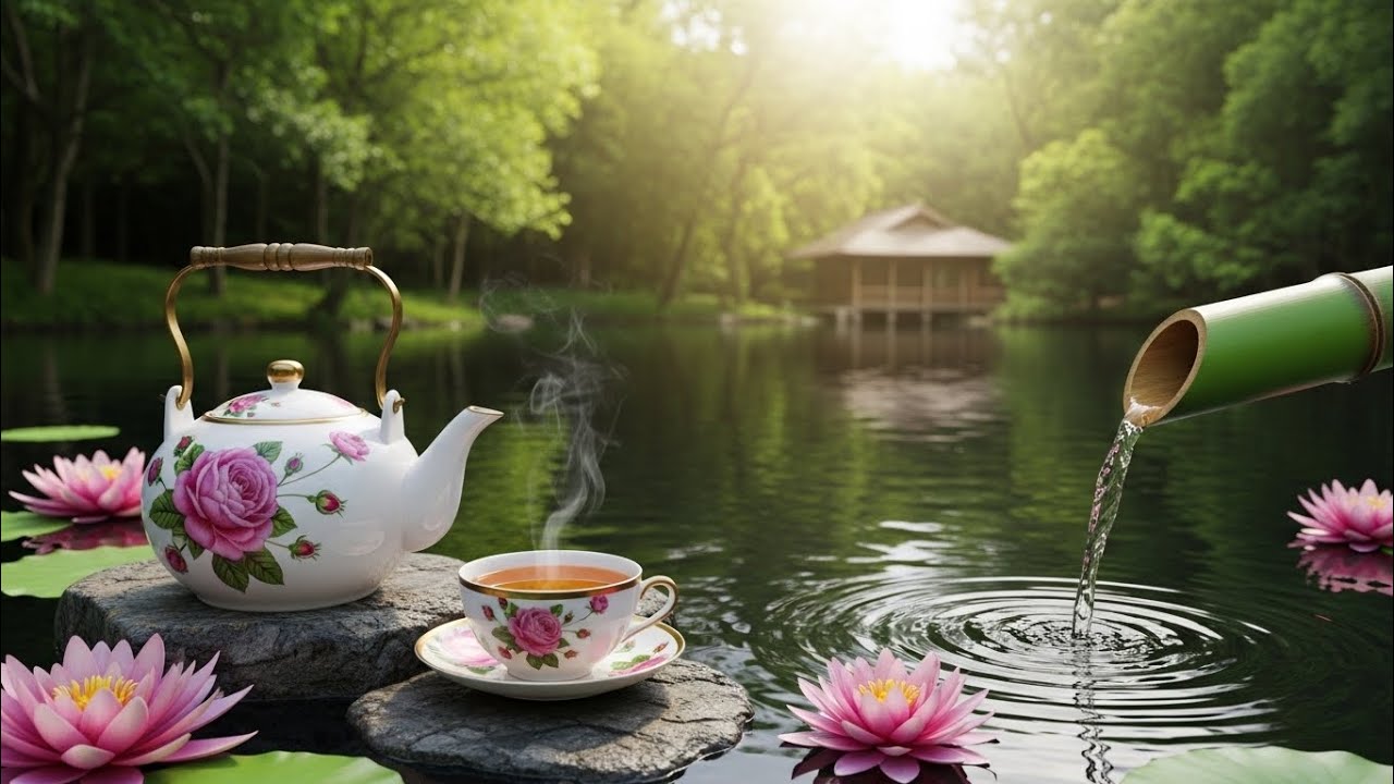 Beautiful Relaxing Music 🌿 Nature Sounds, Meditation Music, Spa Music, Calming Piano, Bamboo