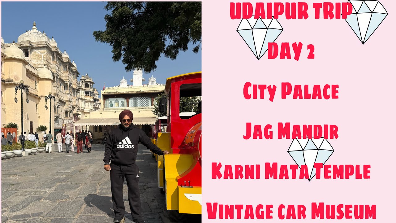 UDAIPUR TRIP DAY 2…VISITED CITY PALACE ,JAG MANDIR AND MANY MORE…..WATCH FULL VLOG