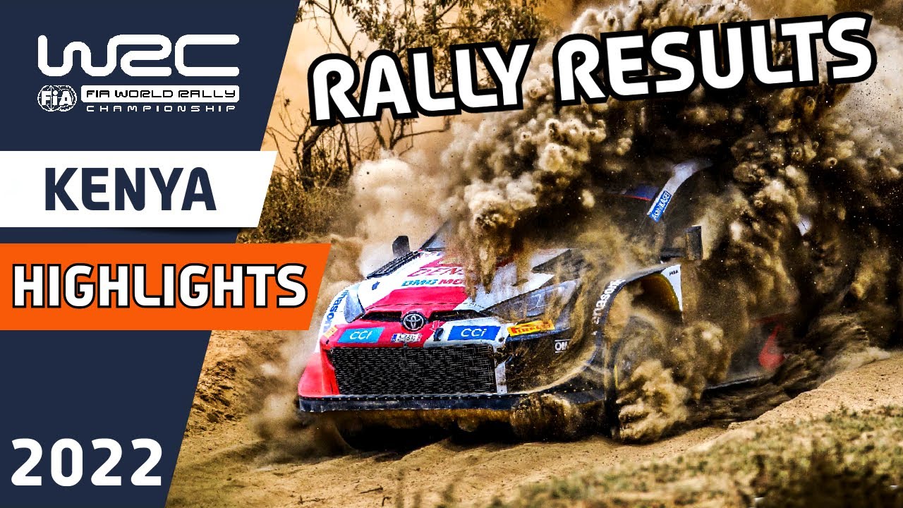 WRC Rally Highlights : Safari Rally Kenya 2022 - Final Sunday Action and Rally Results.