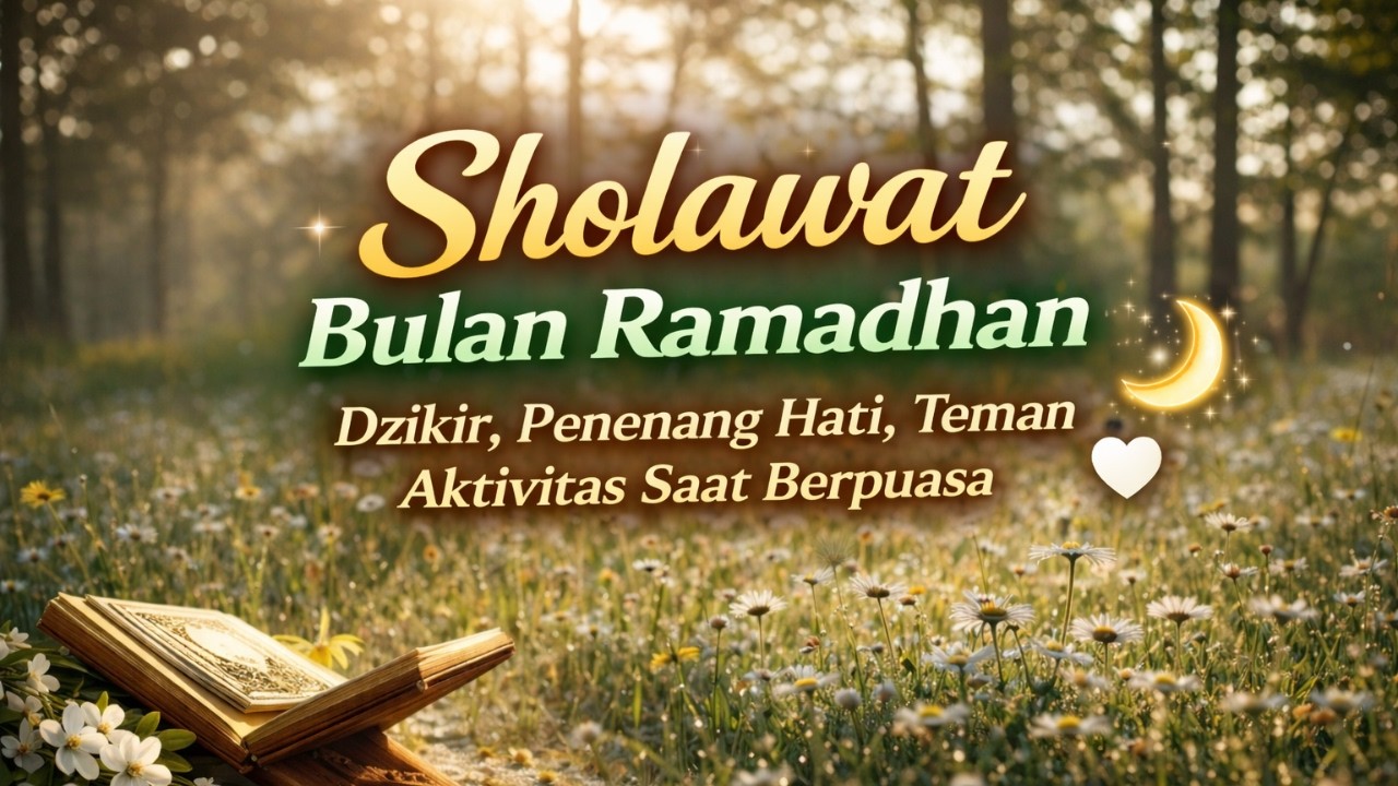 Sholawat Nabi | Dzikir, Penenang Hati, Teman Aktivitas Saat Berpuasa di Bulan Ramadhan