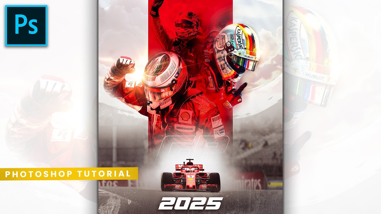 Create Stunning Sports Poster in Photoshop | Graphic Design Tutorial
