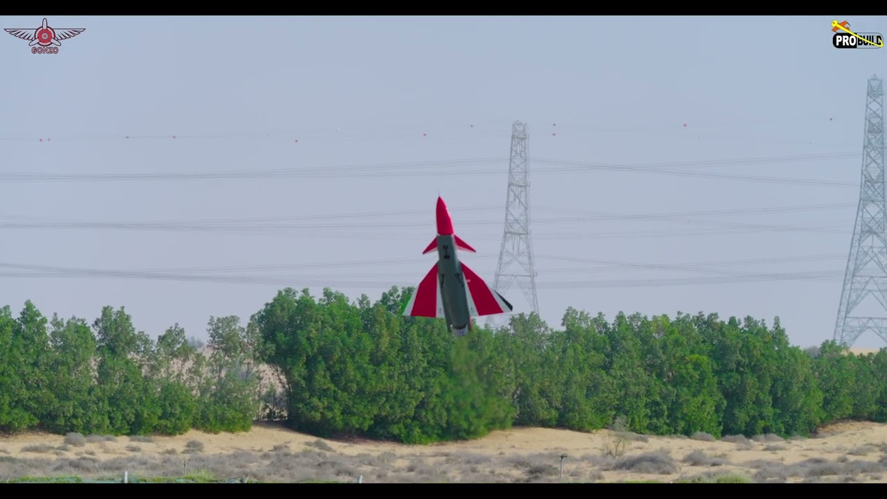 Pilot Rc J-10 Dubai 2025  - Monday Flight