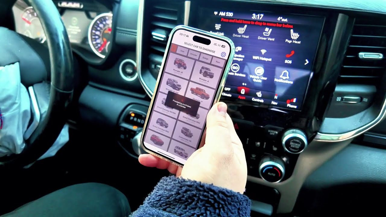 Jak Zmienić Region Radia w Ram 1500 2019+? | Polski Język i Pełne Częstotliwości FM OBD+Jscan