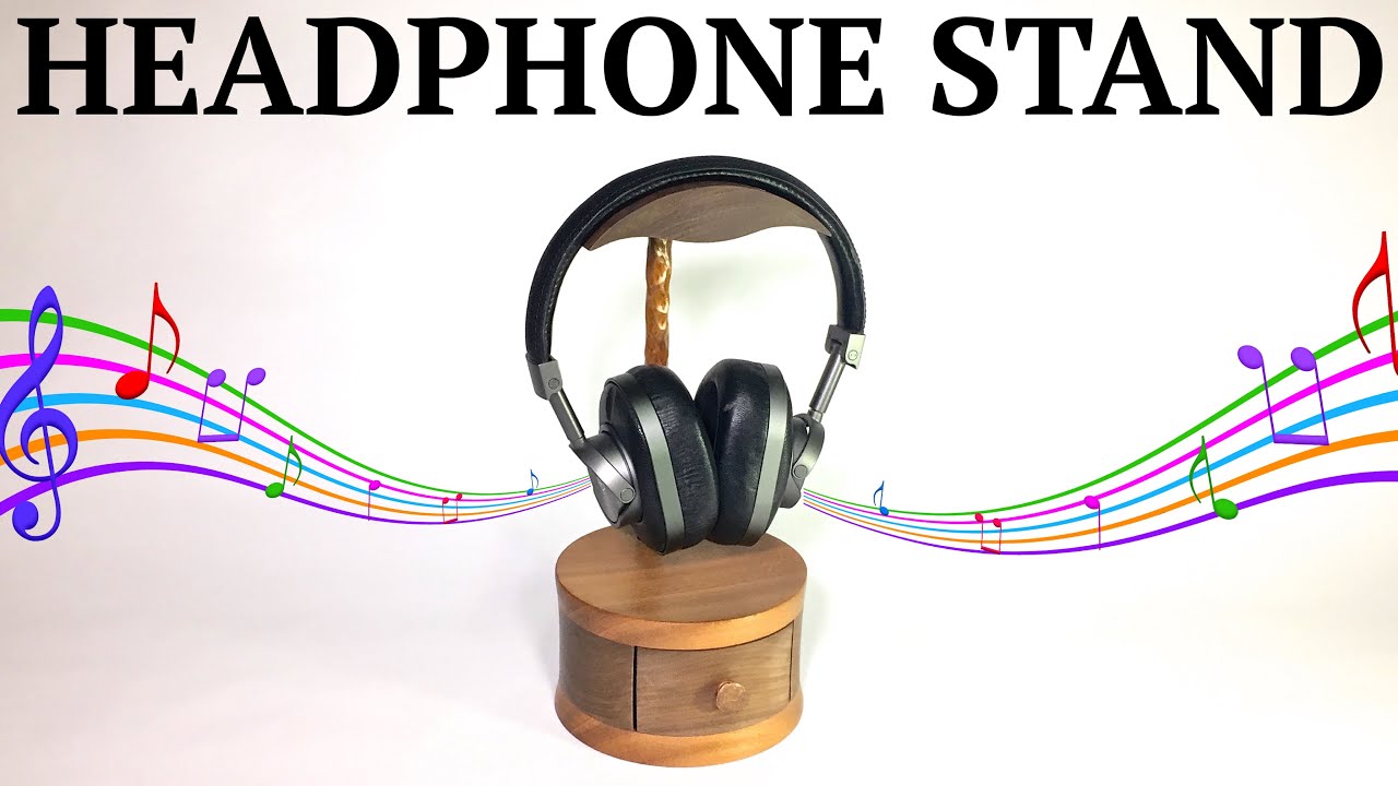 Headphone Stand with Storage