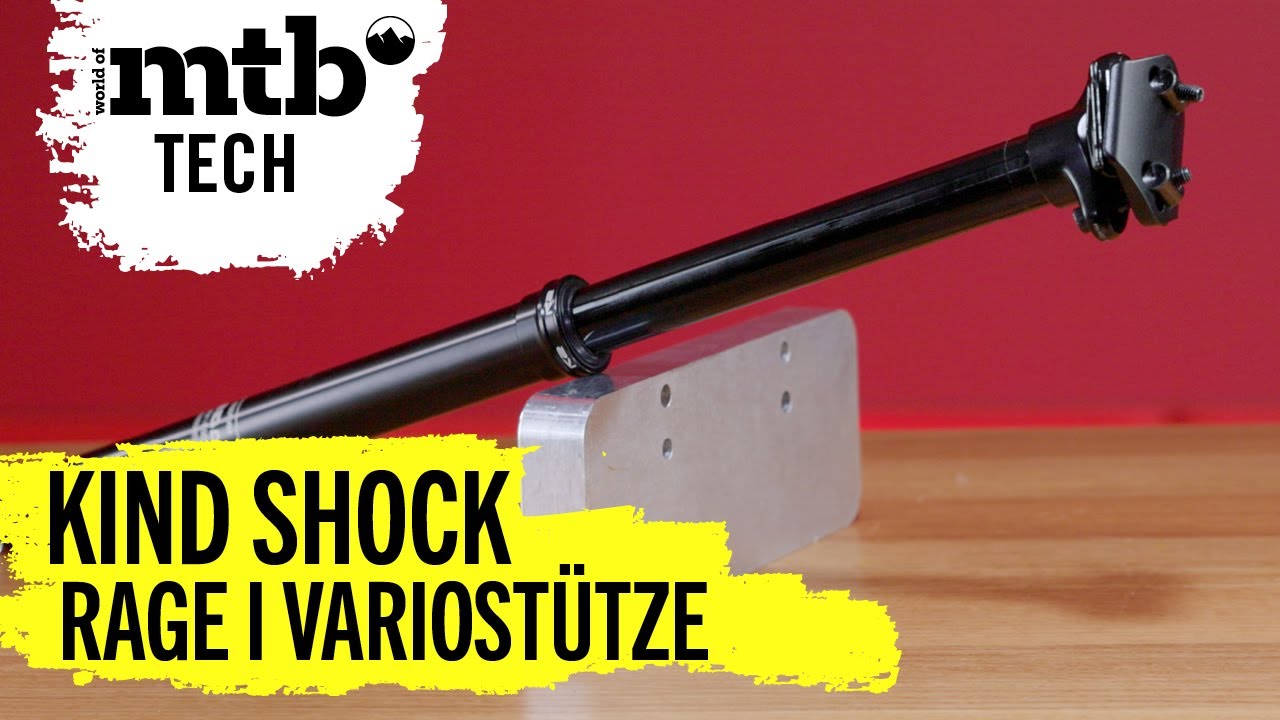 Kind Shock Rage I I Dropper Post I Teleskopsattelstütze I Absenkbare Sattelstütze