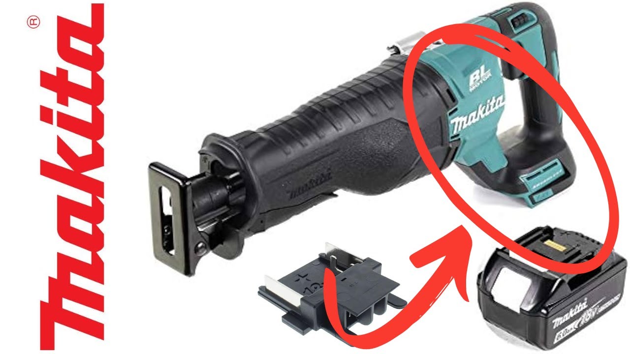 Makita reciprocating saw melted battery terminal replacement DJR187