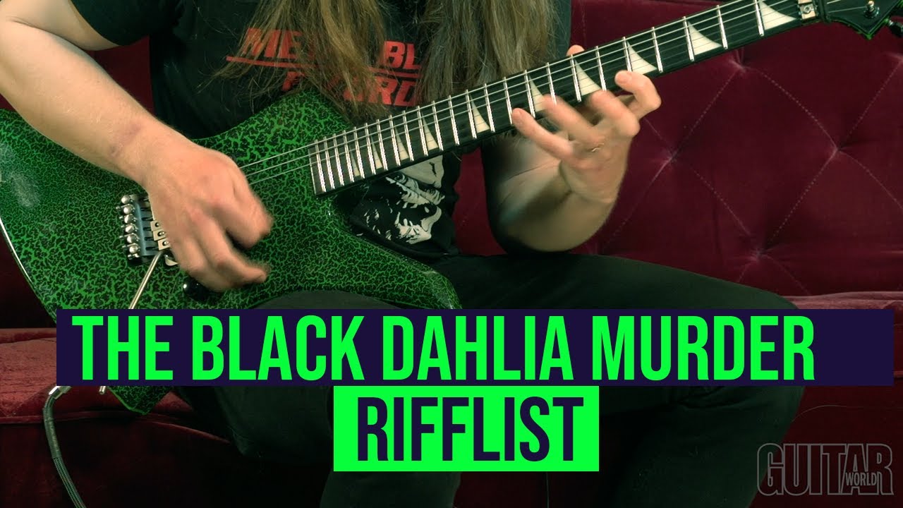 The Black Dahlia Murder's Brandon Ellis - Rifflist