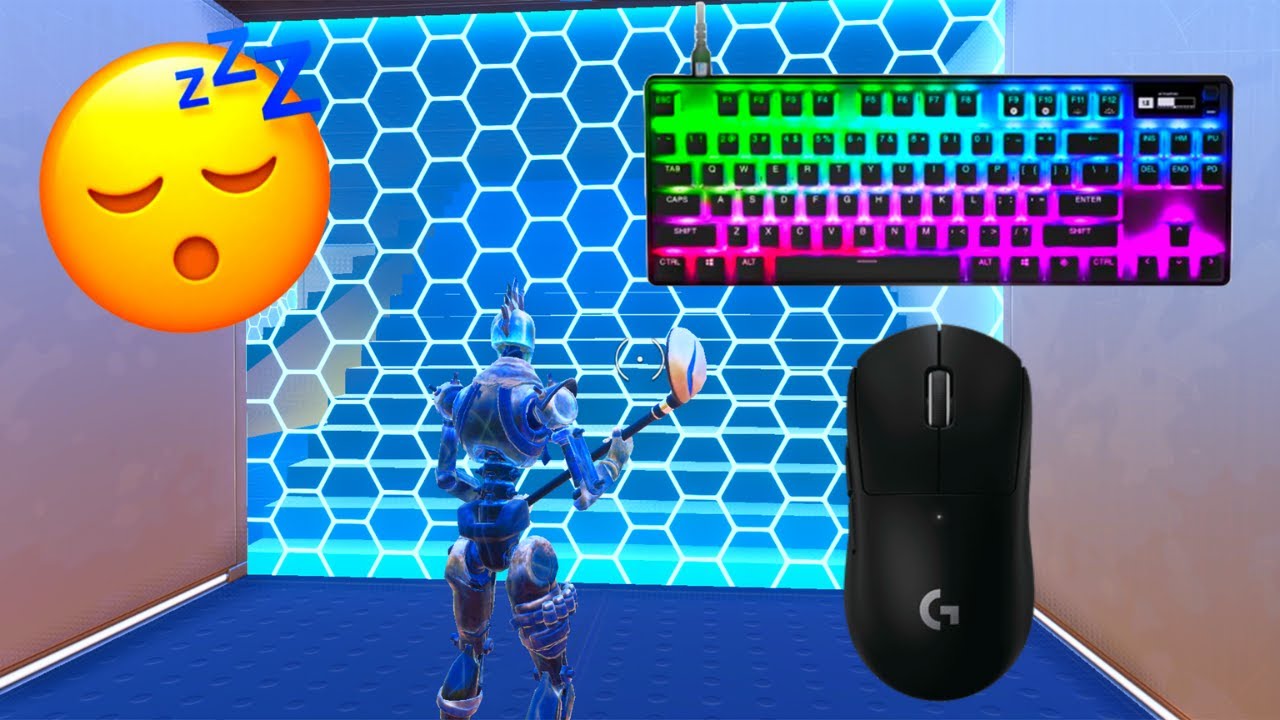 SteelSeries Apex Pro TKL ASMR 😴 1v1 Piece Control 🏆