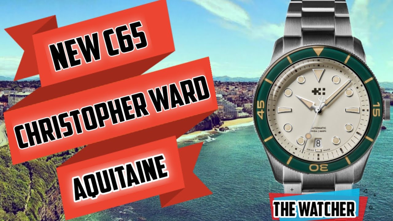 New Christopher Ward Aquitaine  - 1950s inspired diver! | Full review | The Watcher