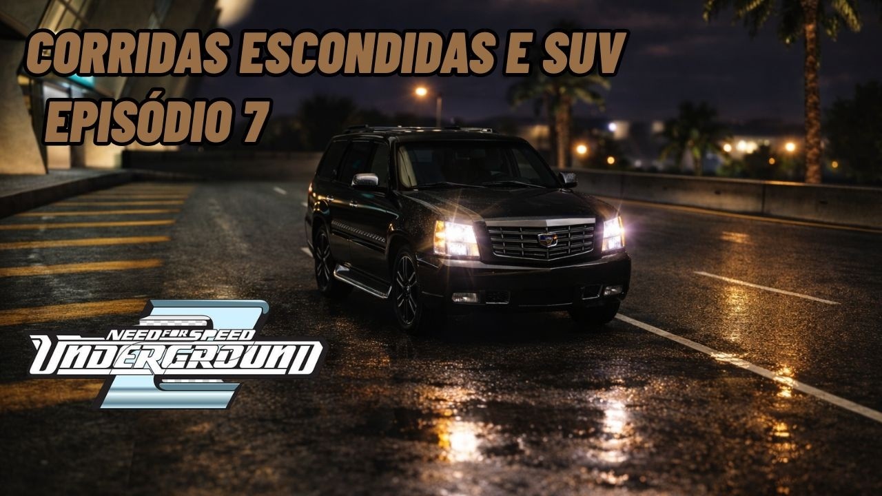 🔴AO VIVO🔴  ZERANDO NEED FOR SPEED UNDERGROUND 2